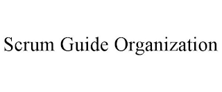 SCRUM GUIDE ORGANIZATION