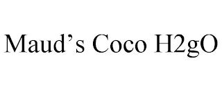 MAUD'S COCO H2GO