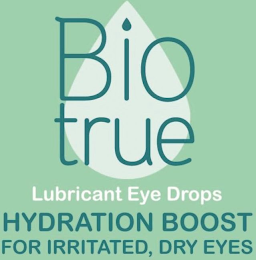 BIO TRUE LUBRICANT EYE DROPS HYDRATION BOOST FOR IRRITATED, DRY EYES