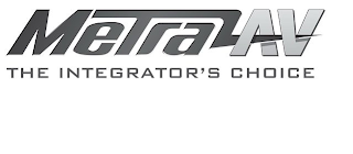 METRA AV THE INTEGRATOR'S CHOICE