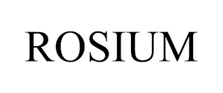 ROSIUM