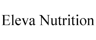 ELEVA NUTRITION