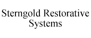 STERNGOLD RESTORATIVE SYSTEMS