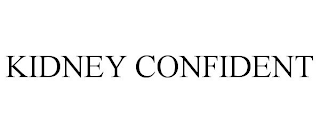 KIDNEY CONFIDENT