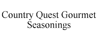 COUNTRY QUEST GOURMET SEASONINGS