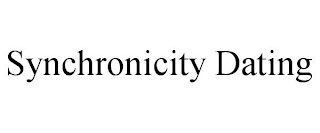 SYNCHRONICITY DATING