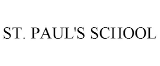 ST. PAUL'S SCHOOL