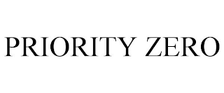 PRIORITY ZERO