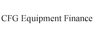 CFG EQUIPMENT FINANCE