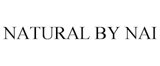 NATURAL BY NAI