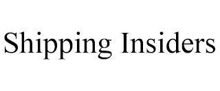 SHIPPING INSIDERS