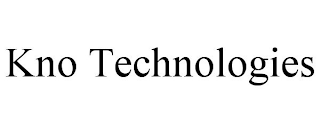 KNO TECHNOLOGIES
