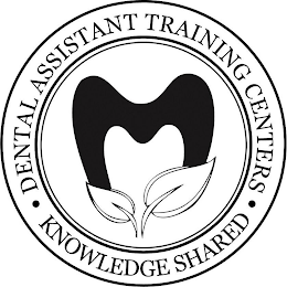 · DENTAL ASSISTANT TRAINING CENTERS · KNOWLEDGE SHARED ·