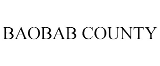 BAOBAB COUNTY