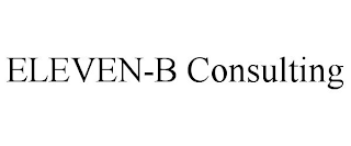 ELEVEN-B CONSULTING