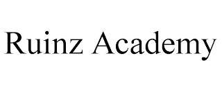 RUINZ ACADEMY