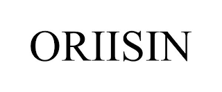 ORIISIN