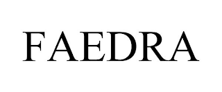 FAEDRA
