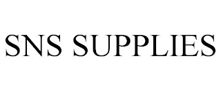 SNS SUPPLIES