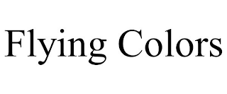 FLYING COLORS