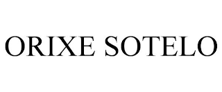 ORIXE SOTELO