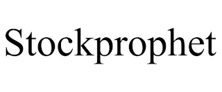 STOCKPROPHET