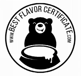WWW.BEST FLAVOR CERTIFICATE.COM