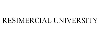 RESIMERCIAL UNIVERSITY