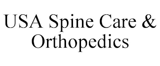 USA SPINE CARE & ORTHOPEDICS