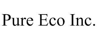 PURE ECO INC.