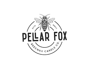 PELLAR FOX BEESWAX CANDLE CO. ESTD MMXX