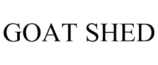 GOAT SHED