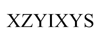 XZYIXYS