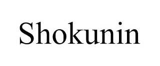 SHOKUNIN