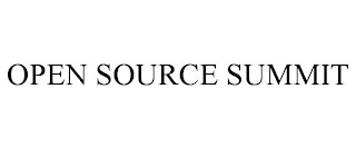 OPEN SOURCE SUMMIT