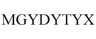 MGYDYTYX