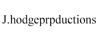J.HODGEPRPDUCTIONS