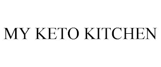 MY KETO KITCHEN