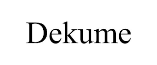 DEKUME