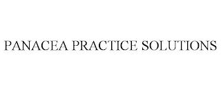 PANACEA PRACTICE SOLUTIONS