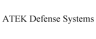 ATEK DEFENSE SYSTEMS