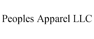 PEOPLES APPAREL LLC