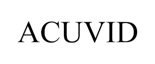 ACUVID