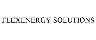 FLEXENERGY SOLUTIONS