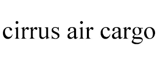 CIRRUS AIR CARGO