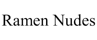 RAMEN NUDES