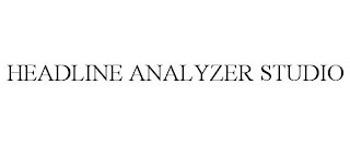 HEADLINE ANALYZER STUDIO