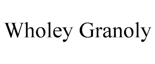 WHOLEY GRANOLY