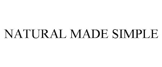 NATURAL MADE SIMPLE