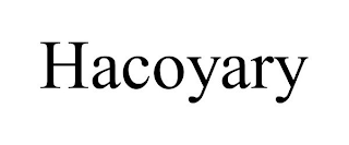 HACOYARY